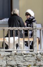 LADY GAGA on the Set of The House of Gucci in Piemont 03/08/2021