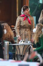 LADY GAGA on theSet of Ridley Scott