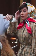 LADY GAGA on theSet of Ridley Scott