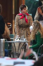 LADY GAGA on theSet of Ridley Scott
