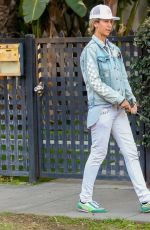LADY VICTORIA HERVEY Out with Her Dog in Los Angeles 03/01/2021