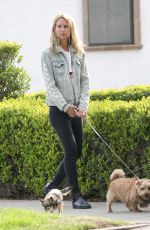 LADY VICTORIA HERVEY Out with Her Dog in West Hollywood 03/14/2021