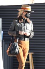 LAETICIA HALLYDAY and Jalil Lespert at Nobu in Malibu 03/04/2021