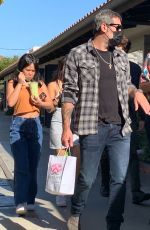 LAETICIA HALLYDAY and Jalil Out Shopping in Malibu 03/21/2021