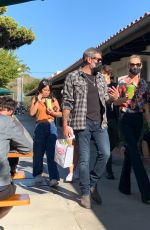 LAETICIA HALLYDAY and Jalil Out Shopping in Malibu 03/21/2021