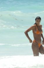 LAIS RIBEIRO in Bikini on the Beach in Tulum 03/29/2021
