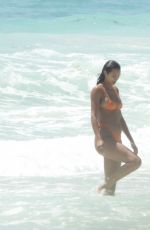 LAIS RIBEIRO in Bikini on the Beach in Tulum 03/29/2021