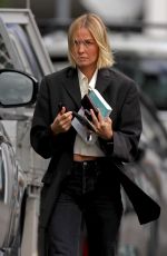 LARA BINGLE Heading to a Meeting in Sydney 03/05/2021