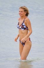 LARA BINGLE in Bikini at Seafolly Photoshoot in Sydney 02/28/2021