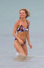 LARA BINGLE in Bikini at Seafolly Photoshoot in Sydney 02/28/2021