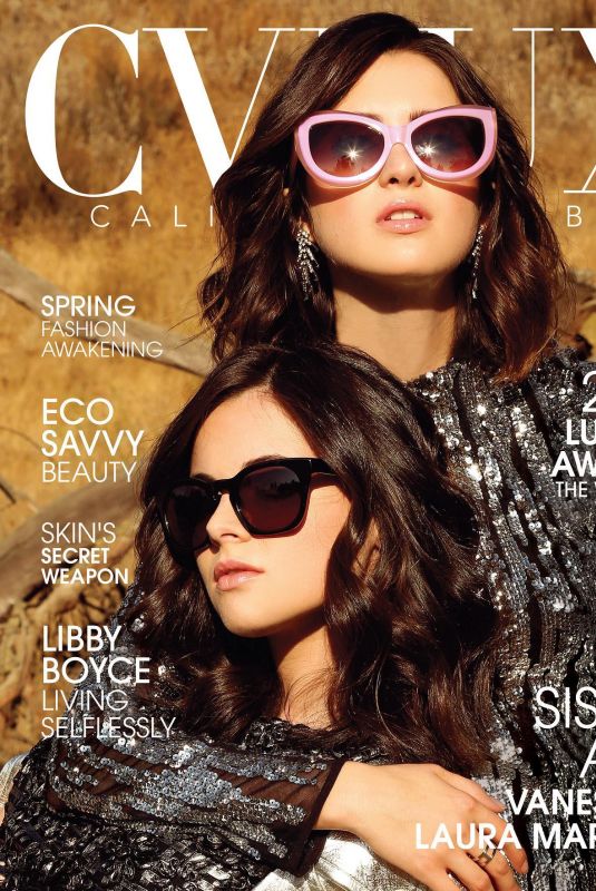 LAURA and VANESSA MARANO in Vvlux Magazine, March/April 2021