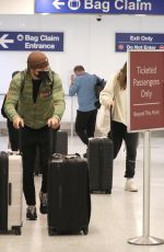 LAURA LENTZ at LAX Airport in Los Angeles 03/22/2021
