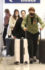 LAURA LENTZ at LAX Airport in Los Angeles 03/22/2021
