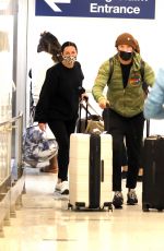 LAURA LENTZ at LAX Airport in Los Angeles 03/22/2021