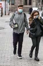 LAUREN FAITH Arrives at Global Radio Studios in London 03/15/2021
