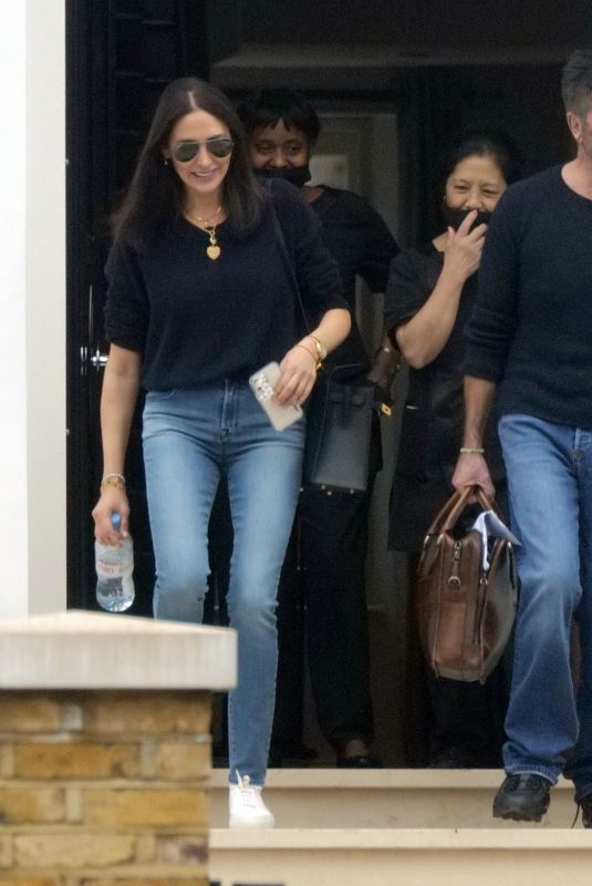 LAUREN SILVERMAN and Simon Cowell Out in London 03/05/2021