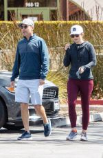 LAUREN ZIMA and Chris Harrison Out for Lunch in Los Angeles 03/24/2021