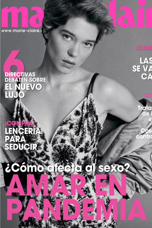 LEA SEYDOUX in Marie Claire Magazine, Spain February 2021