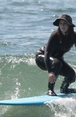 LEIGHTON MEESTER Out Surfing in Malibu 03/20/2021
