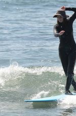 LEIGHTON MEESTER Out Surfing in Malibu 03/20/2021