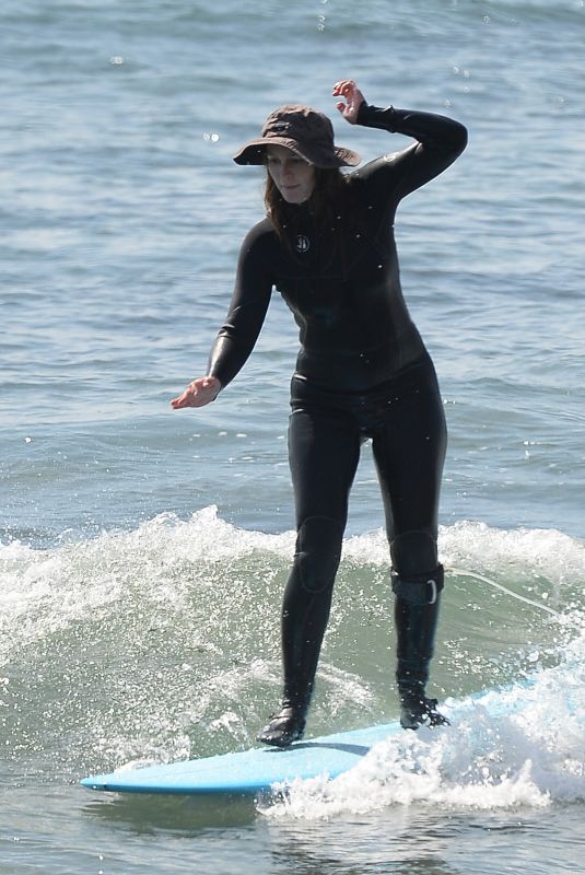 LEIGHTON MEESTER Out Surfing in Malibu 03/20/2021