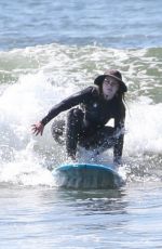 LEIGHTON MEESTER Out Surfing in Malibu 03/24/2021