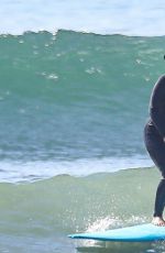 LEIGHTON MEESTER Out Surfing in Malibu 03/31/2021