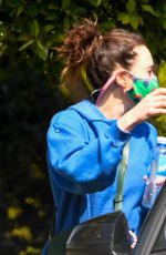 LENA HEADEY Heading to a Gym in Los Angeles 03/26/2021