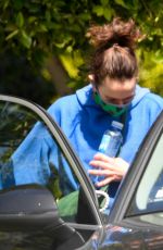 LENA HEADEY Heading to a Gym in Los Angeles 03/26/2021
