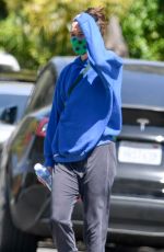 LENA HEADEY Heading to a Gym in Los Angeles 03/26/2021