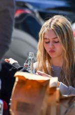 LENI KLUM Out for Lunch in Malibu 03/21/2021