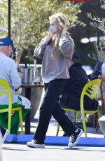 LENI KLUM Out for Lunch in Malibu 03/21/2021