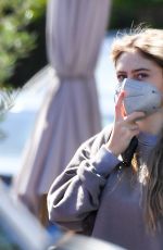 LENI KLUM Out for Lunch in Malibu 03/21/2021