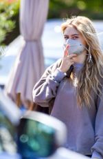 LENI KLUM Out for Lunch in Malibu 03/21/2021