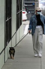 LILI REINHART Out with Her Dog in Vancouver 03/02/2021