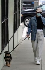LILI REINHART Out with Her Dog in Vancouver 03/02/2021
