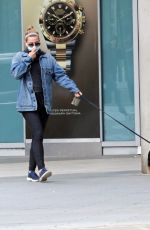LILI REINHART Out with Her Dog in Vancouver 03/04/2021