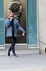 LILI REINHART Out with Her Dog in Vancouver 03/04/2021