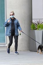 LILI REINHART Out with Her Dog in Vancouver 03/04/2021
