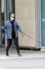 LILI REINHART Out with Her Dog in Vancouver 03/04/2021