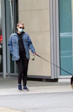 LILI REINHART Out with Her Dog in Vancouver 03/04/2021