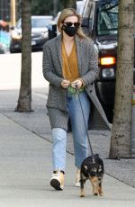 LILI REINHART Out with Her Dog in Vancouver 03/09/2021