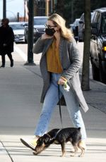 LILI REINHART Out with Her Dog in Vancouver 03/09/2021