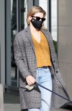 LILI REINHART Out with Her Dog in Vancouver 03/09/2021