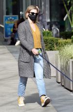LILI REINHART Out with Her Dog in Vancouver 03/09/2021