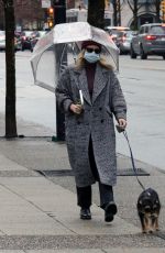 LILI REINHART Out with Her Dog in Vancouver 03/21/2020