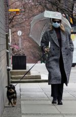LILI REINHART Out with Her Dog in Vancouver 03/21/2020