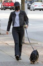 LILI REINHART Out with Her Dog in Vancouver 03/25/2021