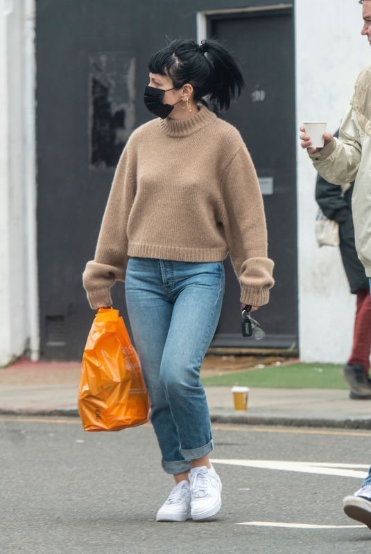 LILY ALLEN Out in London 03/02/2021