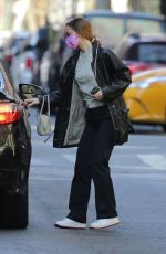 LILY-ROSE DEPP Out and About in New York 03/10/2021